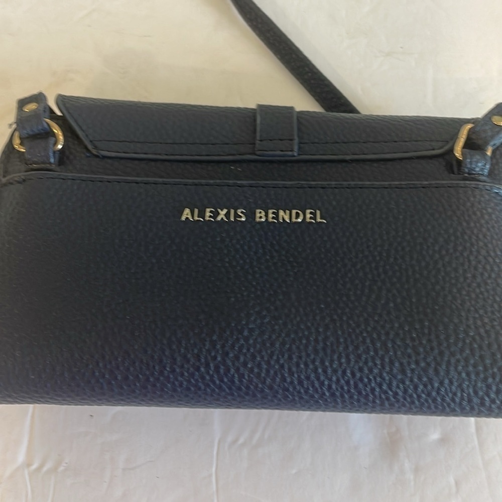 Alexis Bendel navy blue Crossbody Purse - Picture 3 of 5